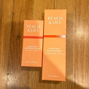 GLASS SKIN DUO Peach and Lily NIB
